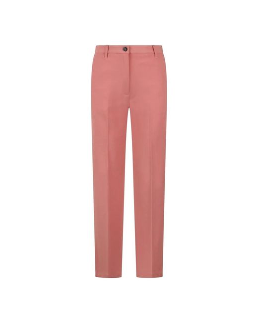 Slim-Fit Trousers Nine:inthe:morning de color Pink