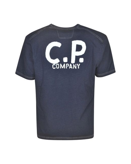 C P Company Stilvolle t-shirts und polos in Blue für Herren