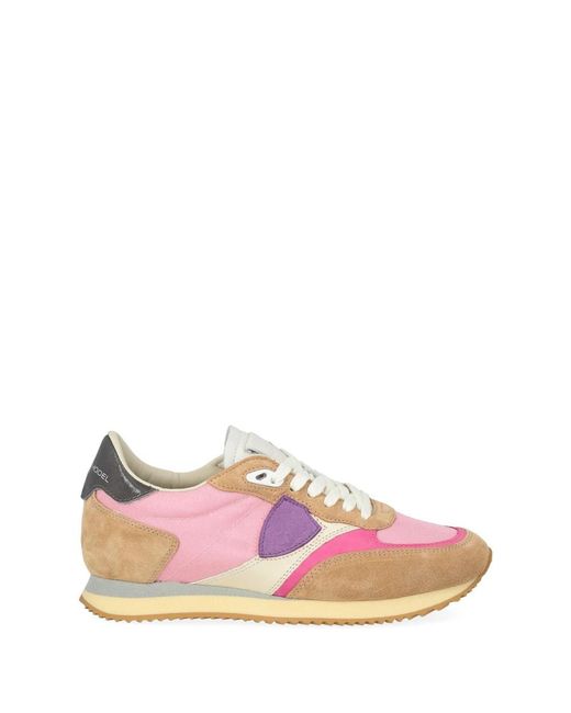 Philippe Model Blville Sneaker in het Pink