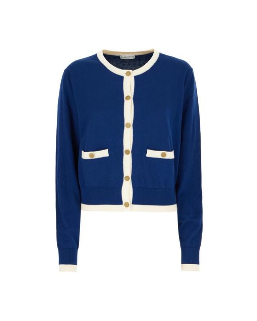 Ballantyne Truien & Vesten ,Blauw ,Katoen Stijlvolle Gebreide Collectie in het Blue