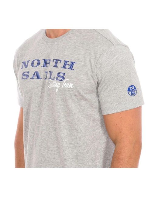 T-Shirts di North Sails in Gray da Uomo