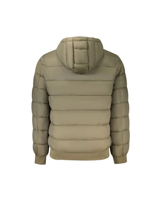 Pepe Jeans Braune Kapuzenjacke Mit Taschen & Logo in Green für Herren