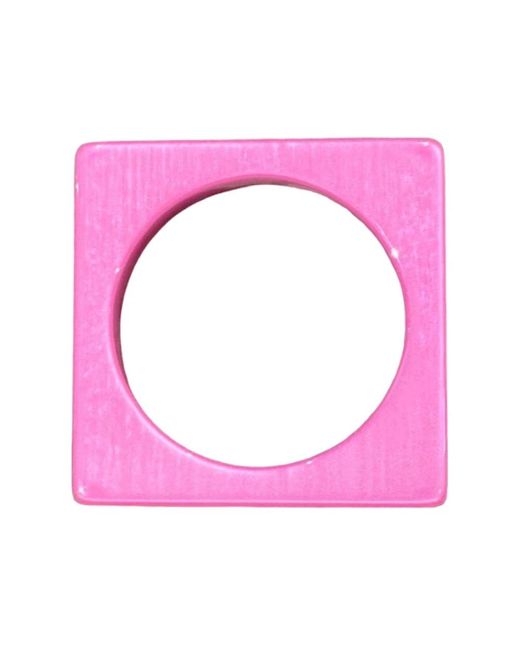 Emporio Armani Pink Stilvolles armband für männer und frauen