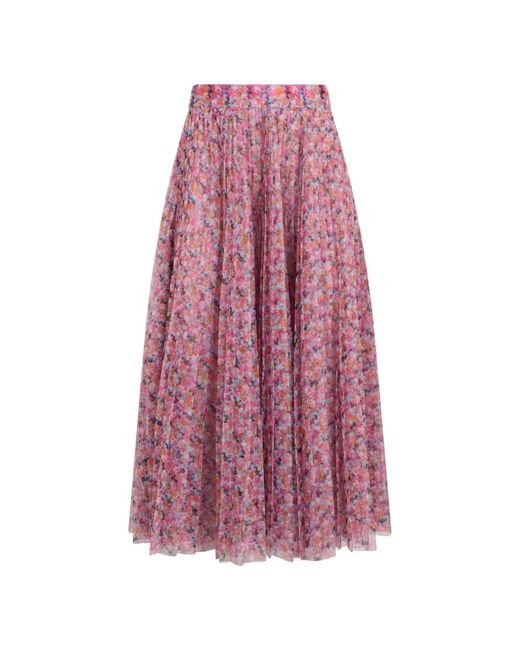 Philosophy Di Lorenzo Serafini Pink Midi Skirts