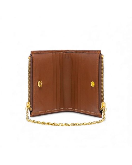 Claris Virot Brown Wallets & Cardholders