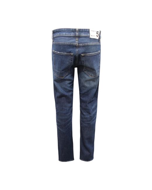 Department 5 Blue Slim Fit Jeans for men