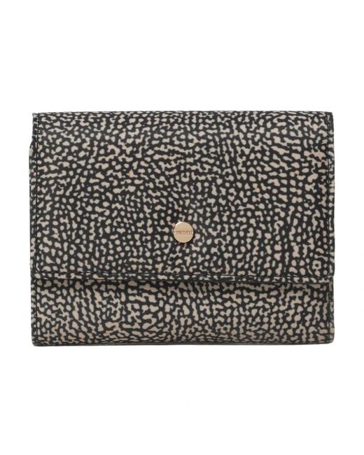Borbonese Black Medium Con Patta