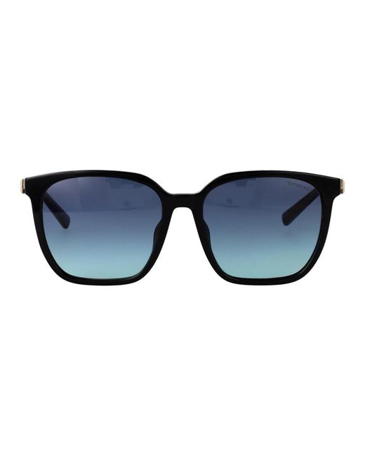 Tiffany & Co Stijlvolle Zonnebril Met Model 0Tf4244D in het Blue