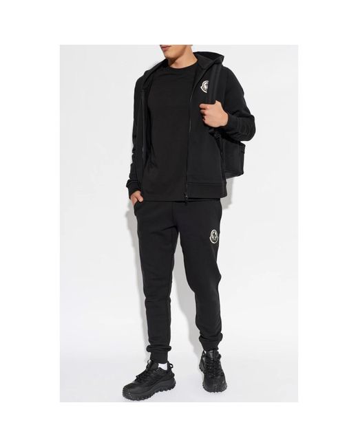 Moncler Black T-Shirts for men