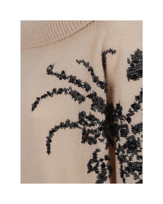 Cashmere Knitwear Ermanno Scervino de color Natural