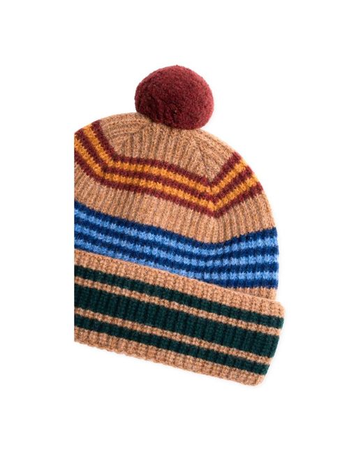Howlin' By Morrison Accessoires ,Veelkleurig ,Wol Slow Hat 2Nuts in het Blue voor heren
