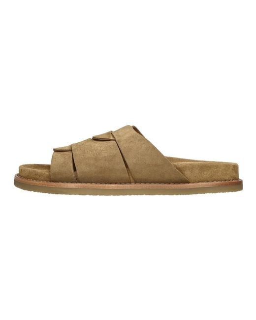Sliders di Buttero in Brown da Uomo