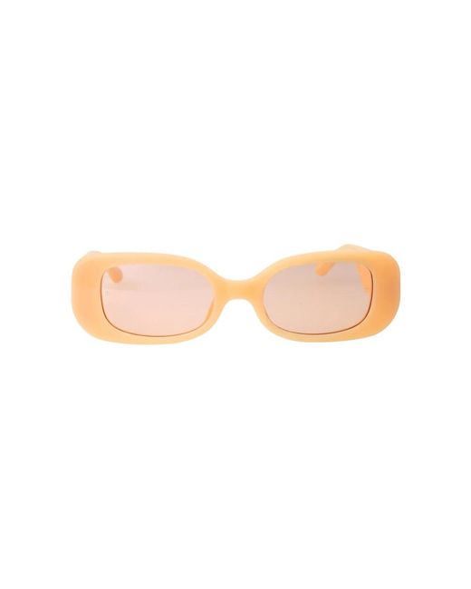 Linda Farrow Pink Stilvolle lola sonnenbrille für den sommer
