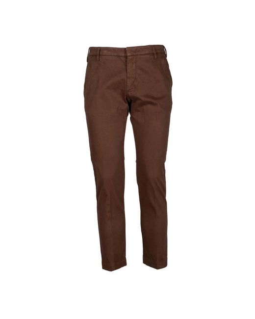 Entre Amis Brown Chinos for men