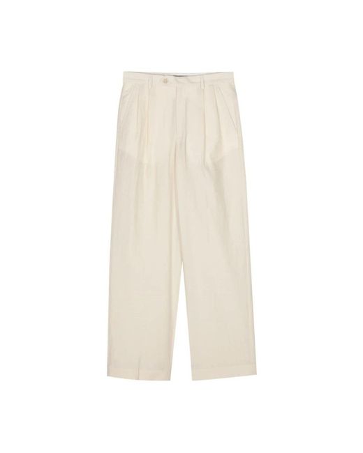 A.P.C. Natural Wide Trousers