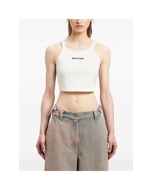 Palm Angels White Tops