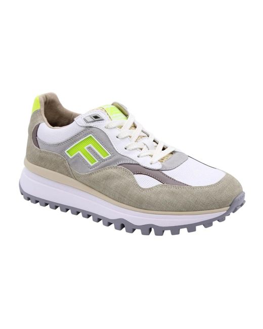 Floris Van Bommel Gray Sneakers for men