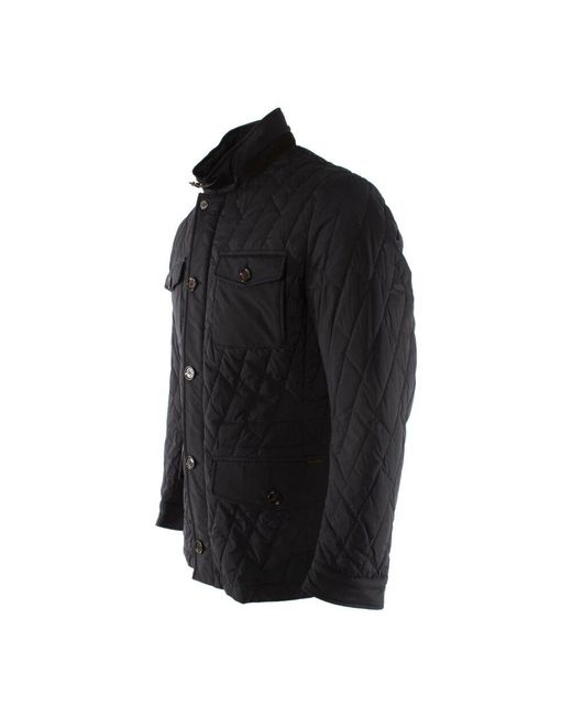Winter Jackets di Moorer in Black da Uomo