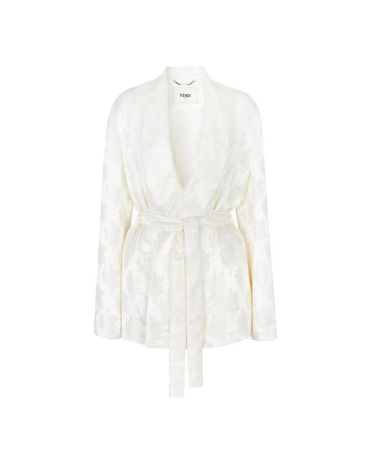 Fendi White Blazers