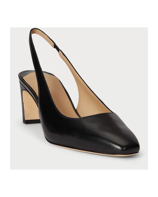 Ralph Lauren Metallic Pumps