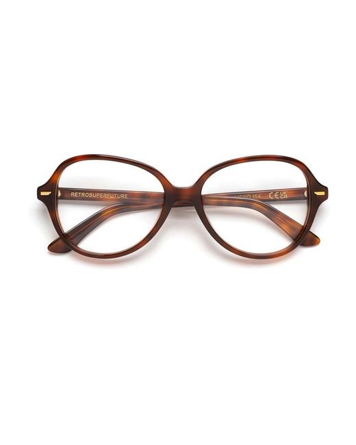 Retrosuperfuture Brown Glasses