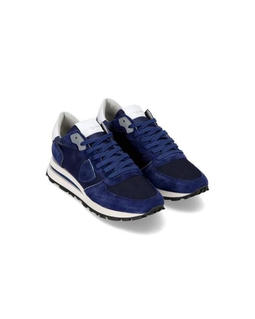 Sneakers blu corsa tropez haute di Philippe Model in Blue da Uomo