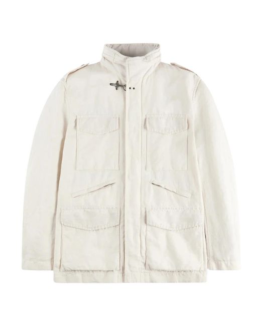 Fay White Light Jackets for men