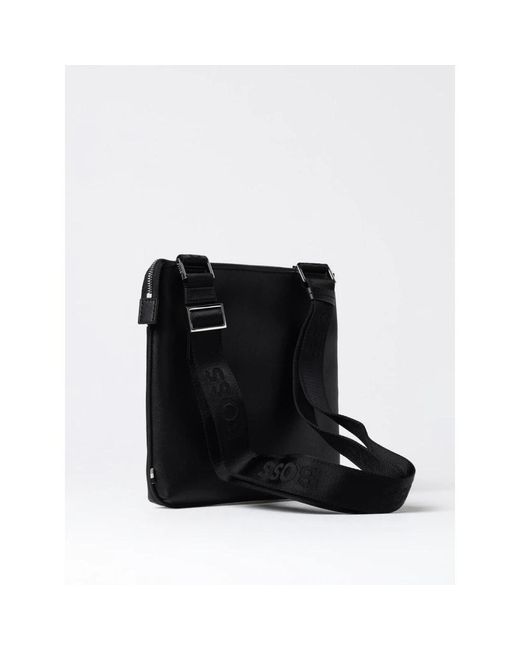 HUGO Moderne Boss Schultertasche Schwarz in Black für Herren