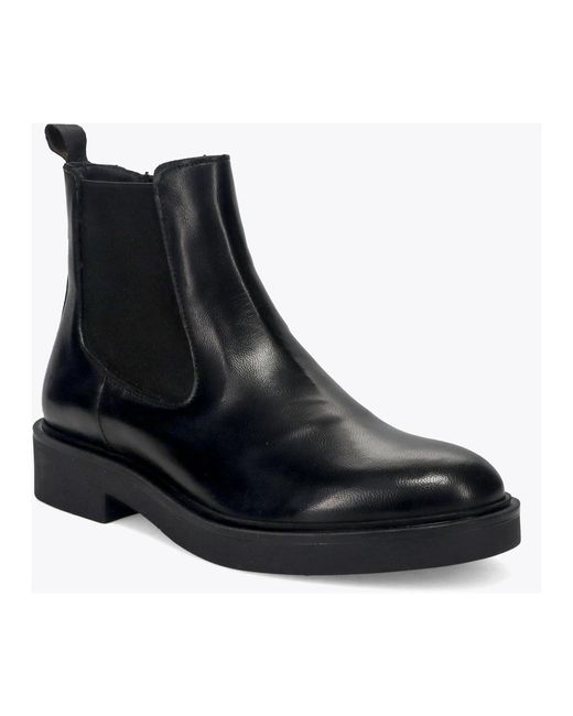 Sangiorgio Black Chelsea Boots