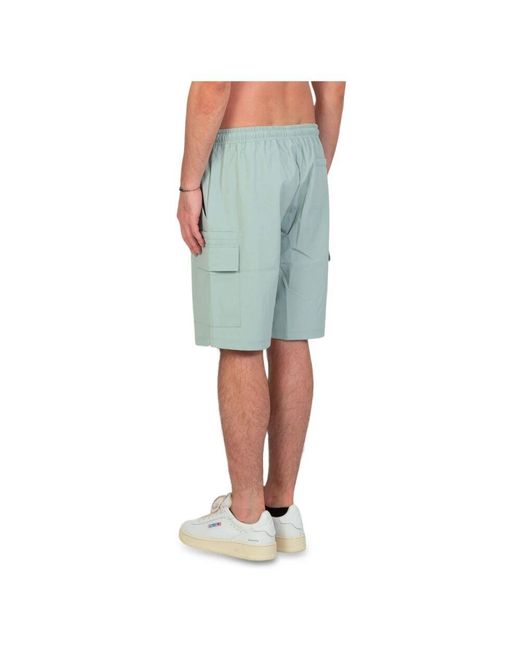 Eleventy Cargo shorts in verde, leichter stil in Green für Herren
