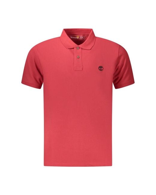 Timberland Red Polo Shirts for men