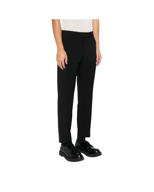 Dondup Black Suit Trousers for men