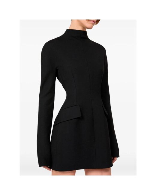 Sportmax Black Short Dresses