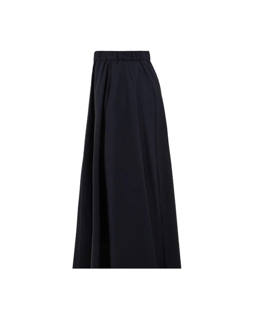 Aspesi Black Maxi Skirts