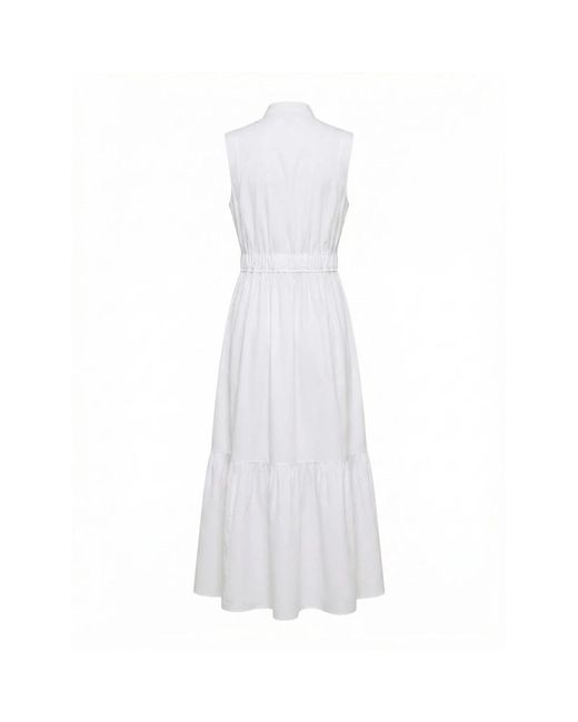 Peserico White Maxi Dresses