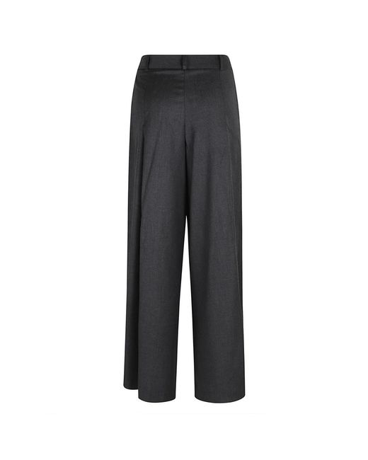 Ermanno Scervino Gray Wide Trousers