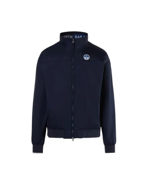 North Sails Blue Light Jackets for men