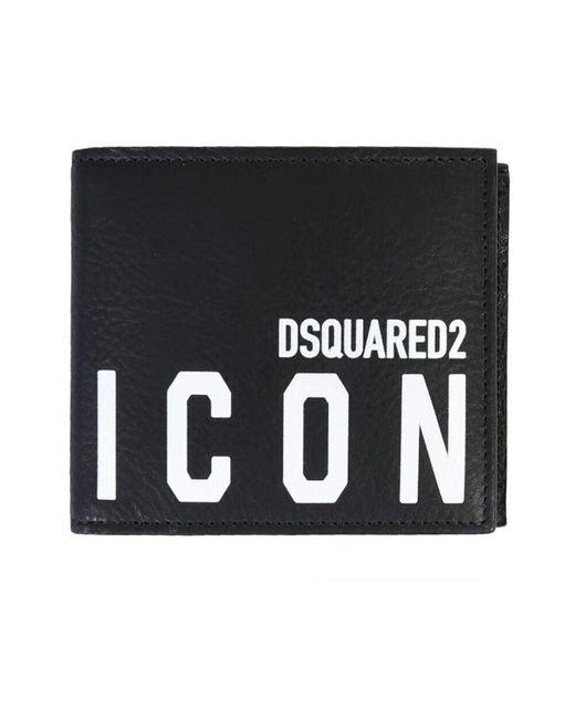 DSquared² Black Wallets & Cardholders for men