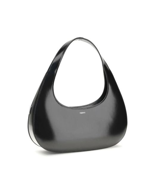 Coperni Black Schmale Swipe Baguette Schultertasche