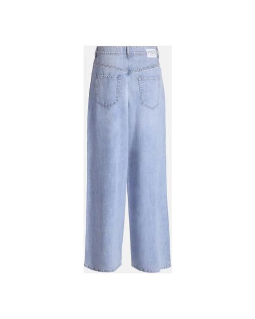 PNTS Blue Wide Jeans