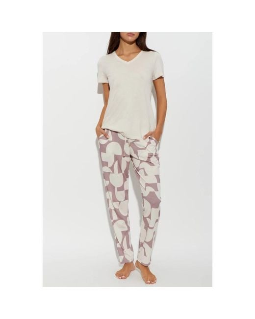 Pyjamas di Hanro in Gray