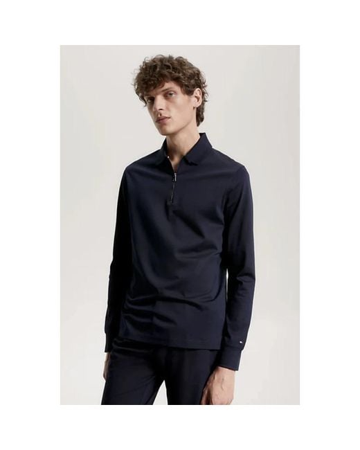 Tommy Hilfiger Blue Polo Shirts for men
