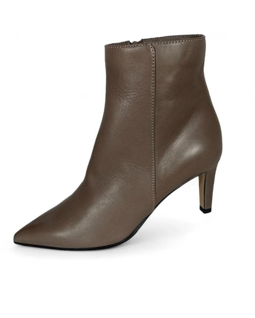 LORENA PAGGI Brown Heeled Boots
