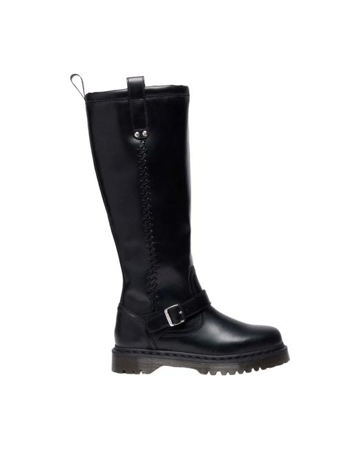 Dr. Martens Black High Boots
