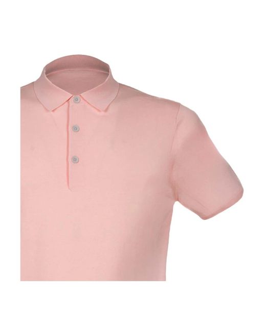 People Of Shibuya Pink Polo Shirts for men