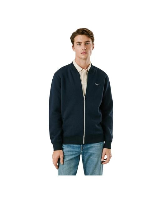 Zip-Throughs Pepe Jeans de hombre de color Blue