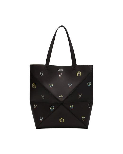 Loewe Black Shopping Bags for men