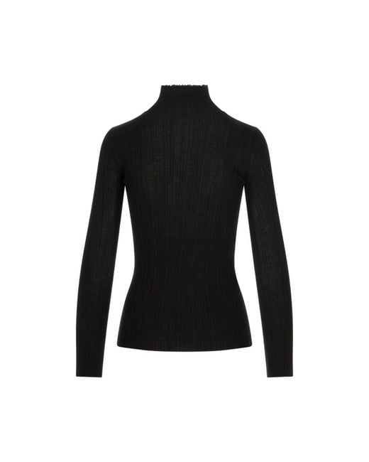 Agnona Black Turtlenecks