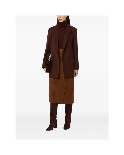 Max Mara Turtlenecks in het Purple