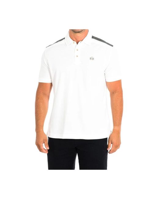 La Martina Polo's in het White voor heren